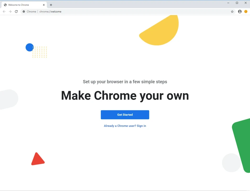 Google Chrome Canary — captura de tela 1